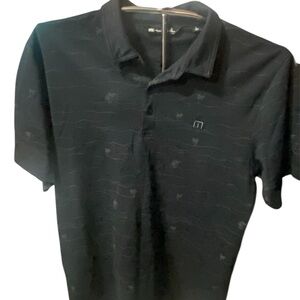 Mizzen+Main Black Polo Shirt